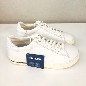 Birkenstock Bend Low II Sneaker Leather White Size 39EU/8-8.5US - $150 retail